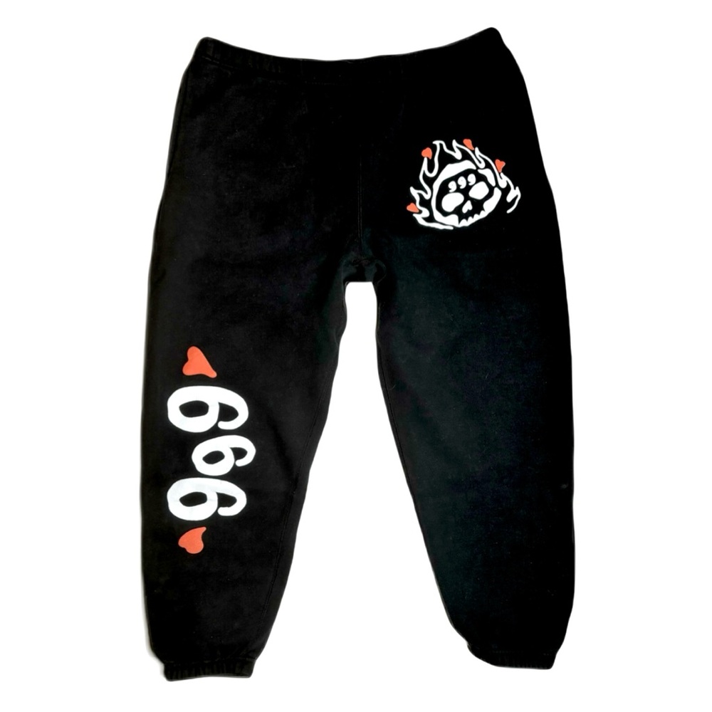 999 Burning Hearts Juice World Sweatpants
